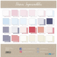 Papers For You Basicos Imprescindibles Scrap Paper Pack (24pcs) (PFY-060) ( PFY-060)